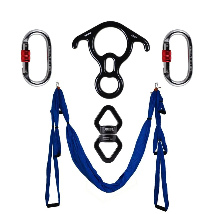 Silk Aerial Flying Yoga Swing Set, Yoga Hammock with Inversion Tool for Gym Home, Pilates and Fitness