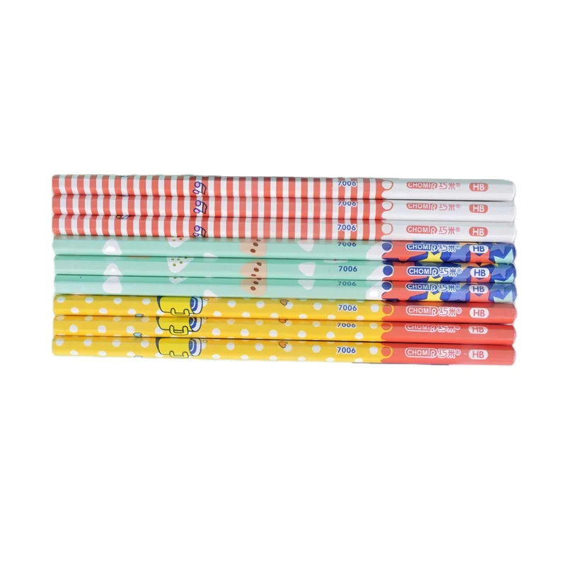 Wholesale customized stationery graphite pencil