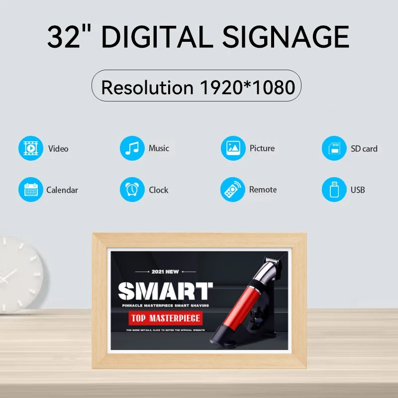 Wall Mounted 15.6/21.5/23.8/32inch 4+32G RK3568 Android 14 Digital Signage Android Tablets
