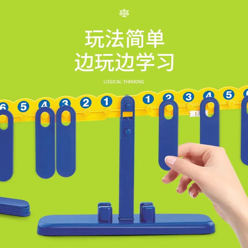 Puzzle Early Education Plastic Arithmetic Toys for Kindergarten Number Balance Math Learning Board Game