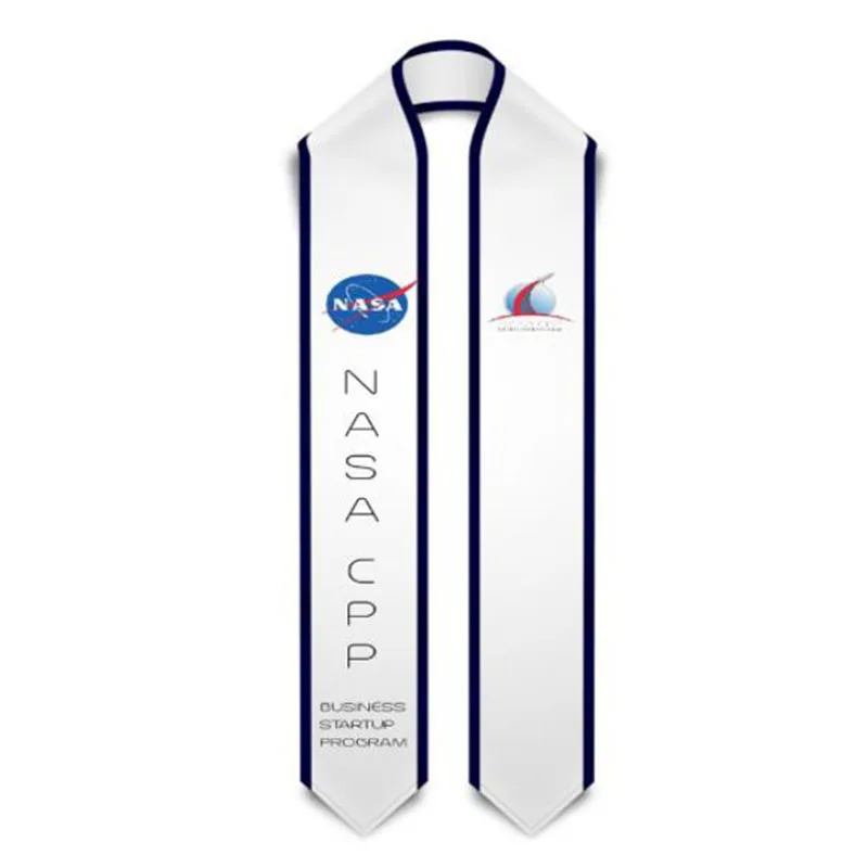 Высококачественный атласный палантин 70 дюймов на заказ для выпускного/палантины с поясом для выпускного класса 2021