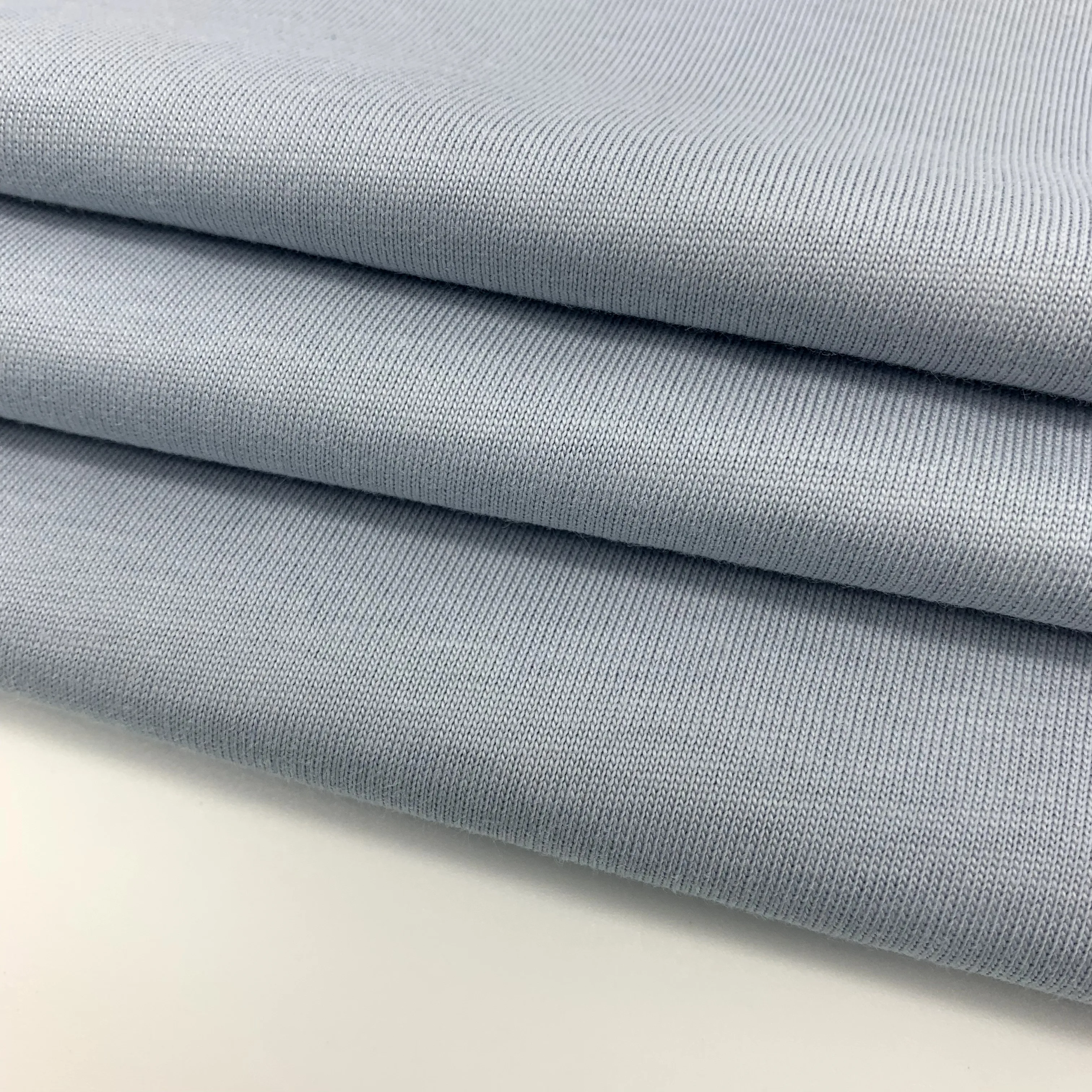 Organic Cotton Skin-Friendly Yarn Dyed Knitted 32S Double Yarn Jersey Fabric