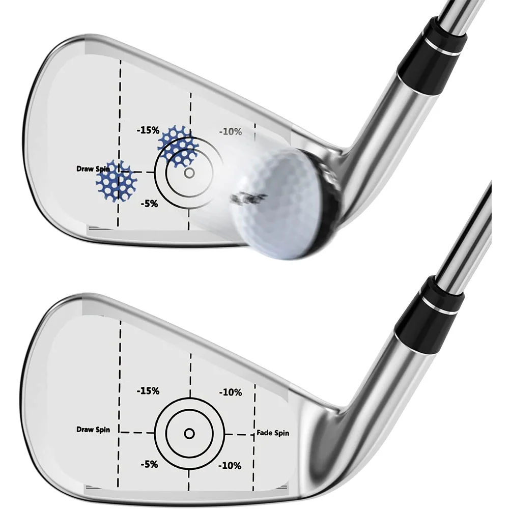 Hot Sale Standard Universal Iron Sheets Golf Training Impact Sticker Golf Driver Impact Tape Labels Golf Impact Stickers