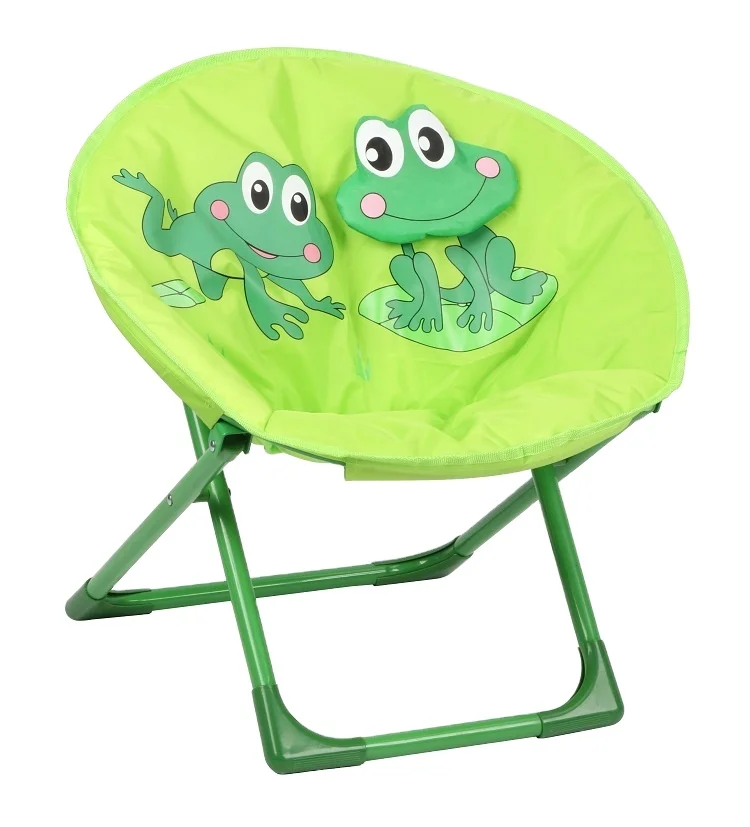 Portable Folding  Lightweight  Kids Children Baby Moon round Chair Product HMD-G-018