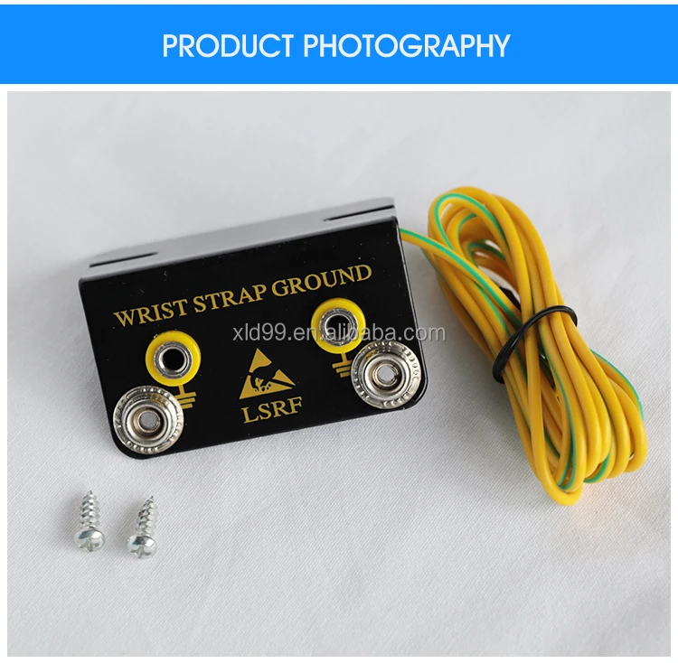 2021 New L type ESD wrist strap Antistatic Grounding Socket