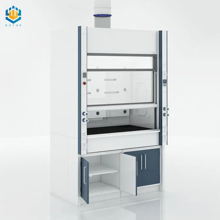 Laboratory Fume Hood Safety Chemical Reagents Fume Cupboard Laboratory Furniture PP Fume Hood