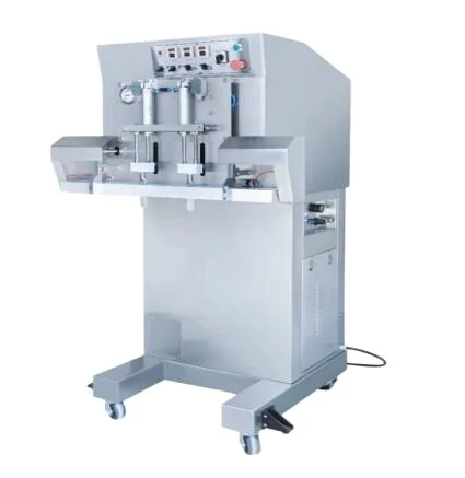 DZQ-600 automatic nitrogen gas flushing vacuuming heat sealing packaging machine