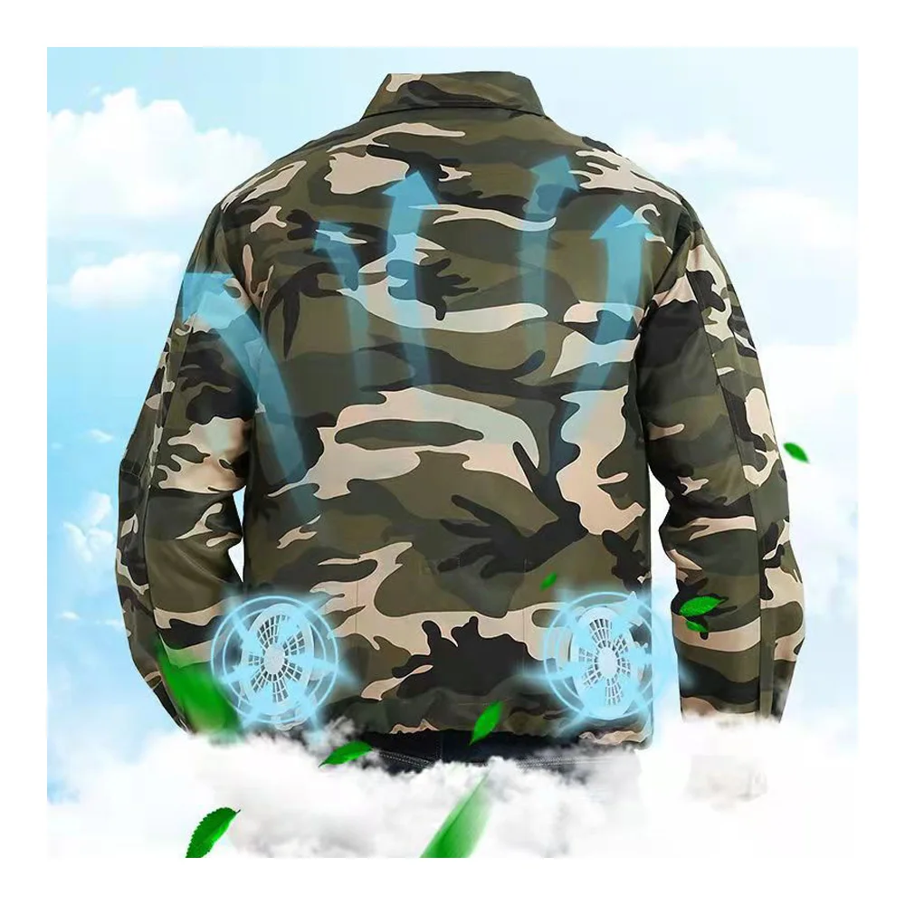 Summer refrigeration air-conditioning clothes workers welders labor protection work clothes with fans