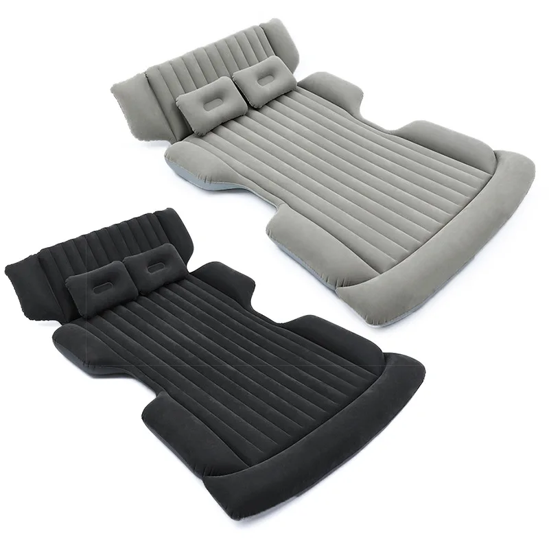 Jetshark Outdoor Travel Camping SUV Trunk Car Air Mattress Travel Trunk Inflatable  Fold able Sleeping Air Bed