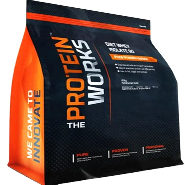 Protein Powder Milk Powder High Volume Flat Bottom Aluminum shopping Zipper Bag