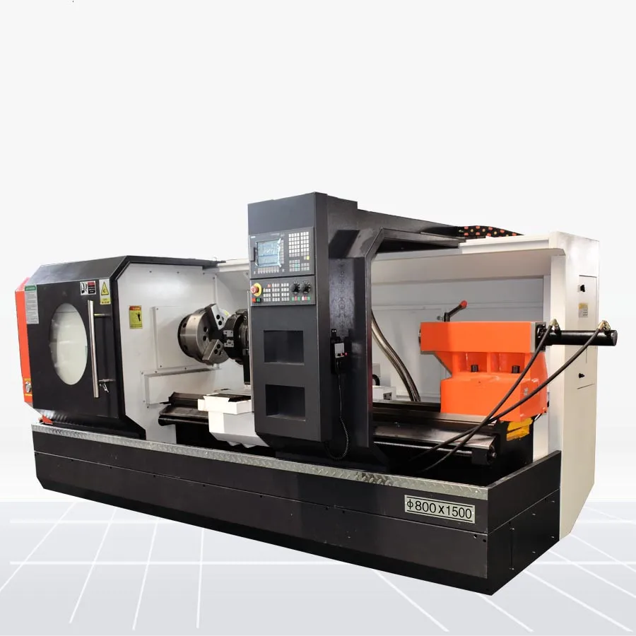 Swiss type cnc lathe machine turning tools manufacturer heavy duty flat bed cnc milling machine with automatic bar feeder