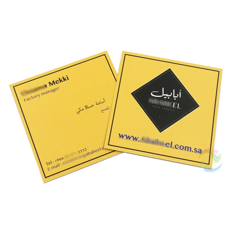 Wholesale Custom Paper Black Business Thank You Gift Cards