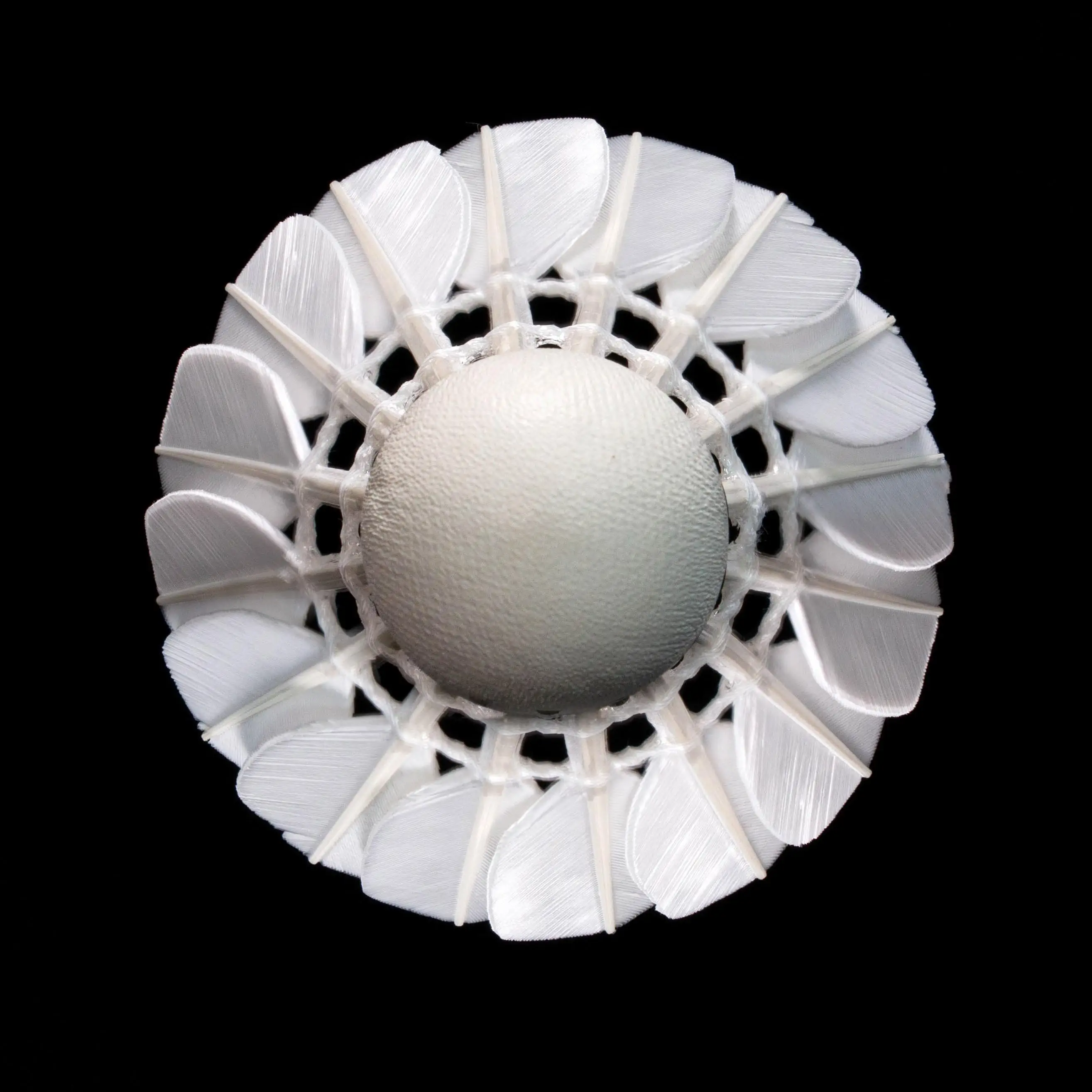 LINGMEI 90 BWF aeroplane eg1130 China factory custom goose feather  badminton shuttlecock