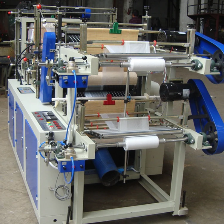 Hot Side Sealing PE OPP Plastic Bag Making Machine