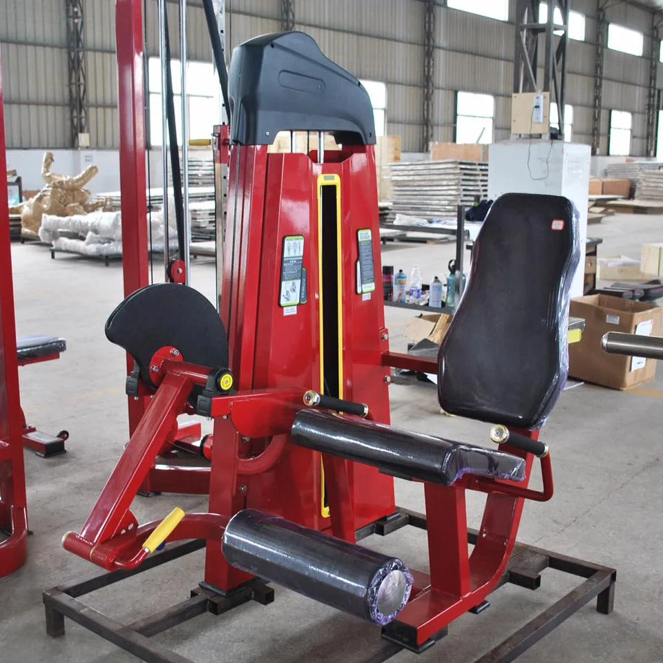 YG-1057 pin loaded gym equipment body building leg curl and leg extension seated leg curl machine