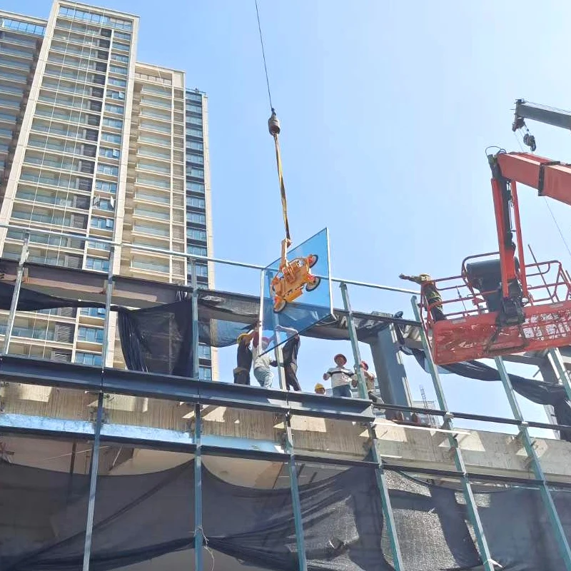 Glass vacuum lifters outdoor glass curtain wall vacuum spreader