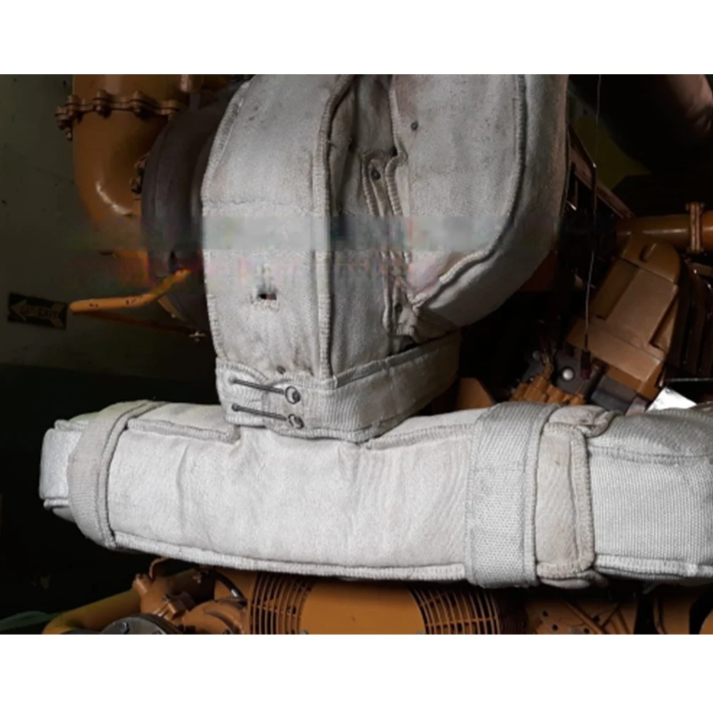 High Quality Polyethylene Head Model Insulation Removal Jacket for Catterpillar G3520C Engine Exhaust for Industrial Use