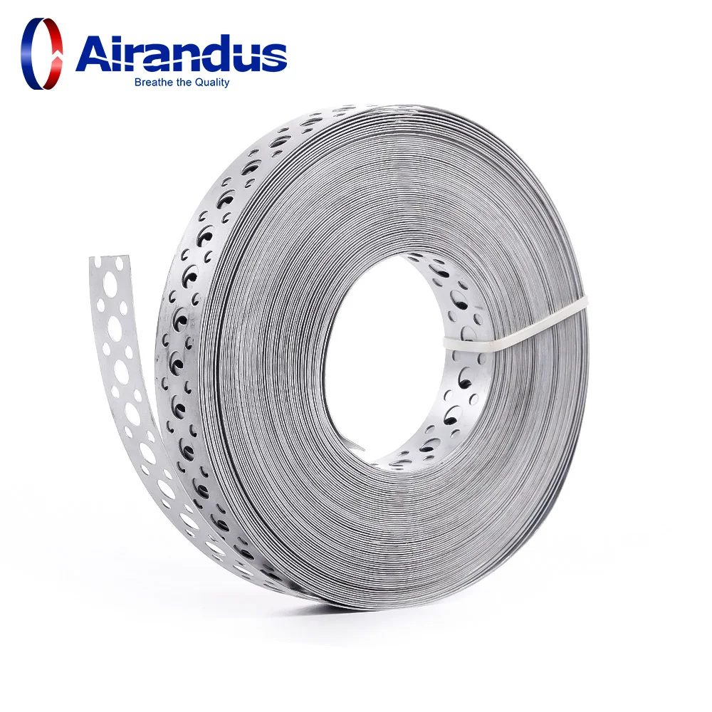 Steel Perforated band  Iron Steel Perforated Tape Belt for HVAC