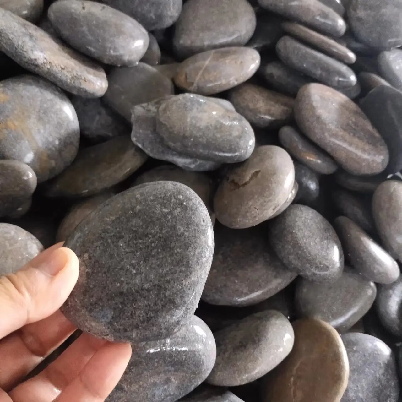 Diy Toy Stone Painting Mini Rock Art Painting Pour Natural Flat Stone