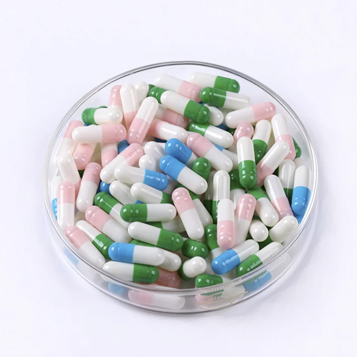 00# 0# 1# 2# 3# 4#  customized color empty gelatin medical capsules shell for pharmaceutical
