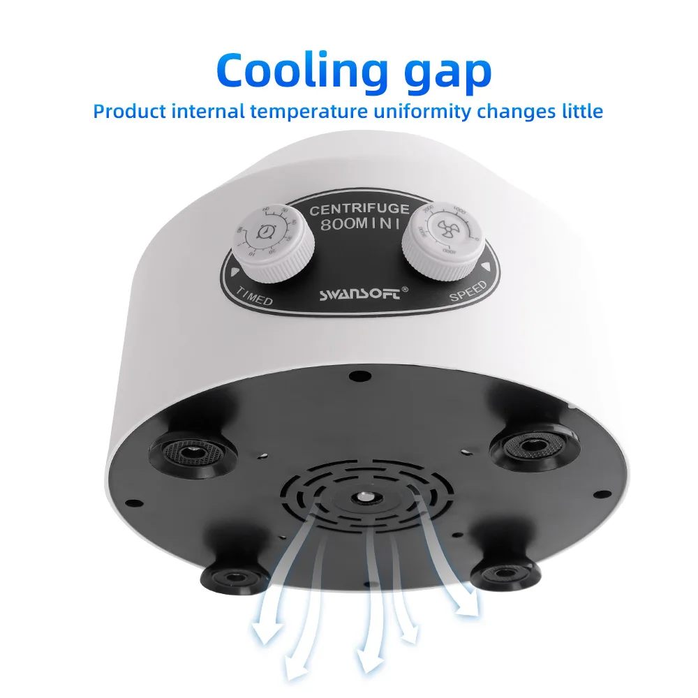 Swansoft Manufacturer Provides Milk White 4000rpm  Prp Micro Laboratory Centrifuge Machine