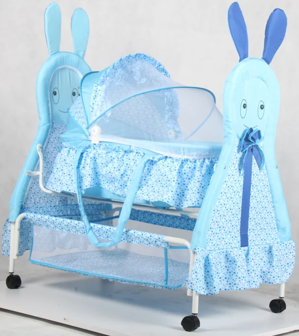 Baby bed in cribs Portable Folding Cot Bassinet Bed  cradle modern swing baby crib,new metal hanging baby beds