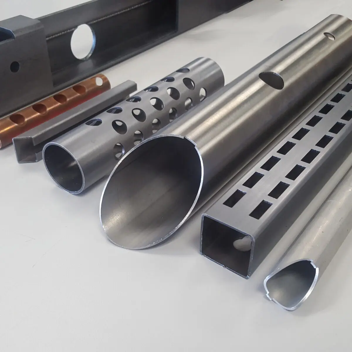 Metal Tube Fabrication Services Ss Aluminum Tube  Cuivre Custom Service  processing CNC OEM