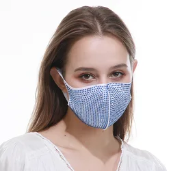 SHIHAN Wholesale 2020 Yiwu New Style Rhinestone Party Fashion Mask for women