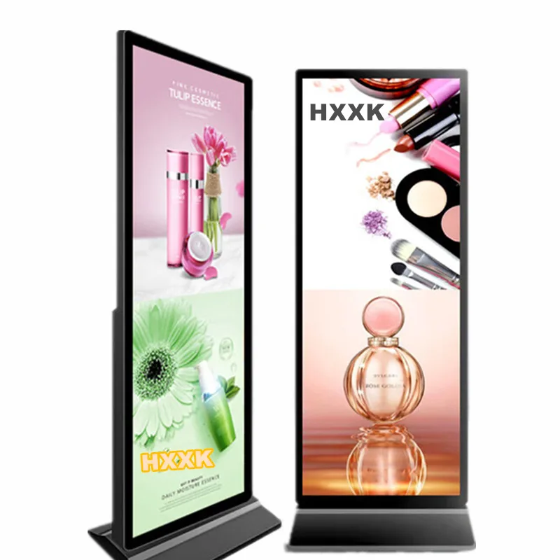 HXXK TOUCH Floor Stand Digital Signage & Displays  Android smart WIFI Touch Screen Indoor LCD Smart Advertising Display Players