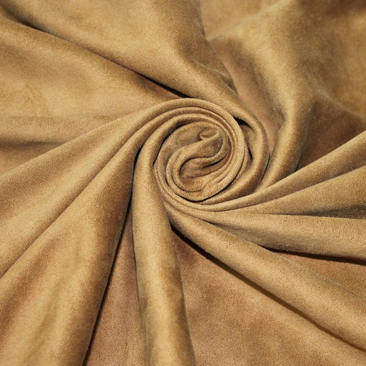 single weft spandex suede double weft spandex weft stretch knitting suede and home textile series especially in sofa fabric