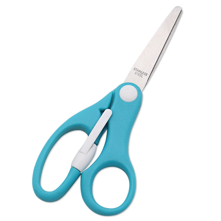 WELLFLYER best selling item Plastic Soft Grip Handle High Quality Stainless Steel School Office Student Scissor