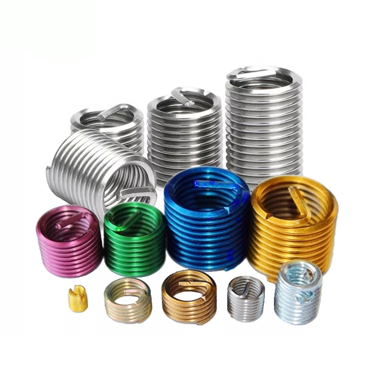 Factory direct sales steel wire thread sleeve 304 stainless steel thread sleeve steel wire tooth sleeve M2-M60