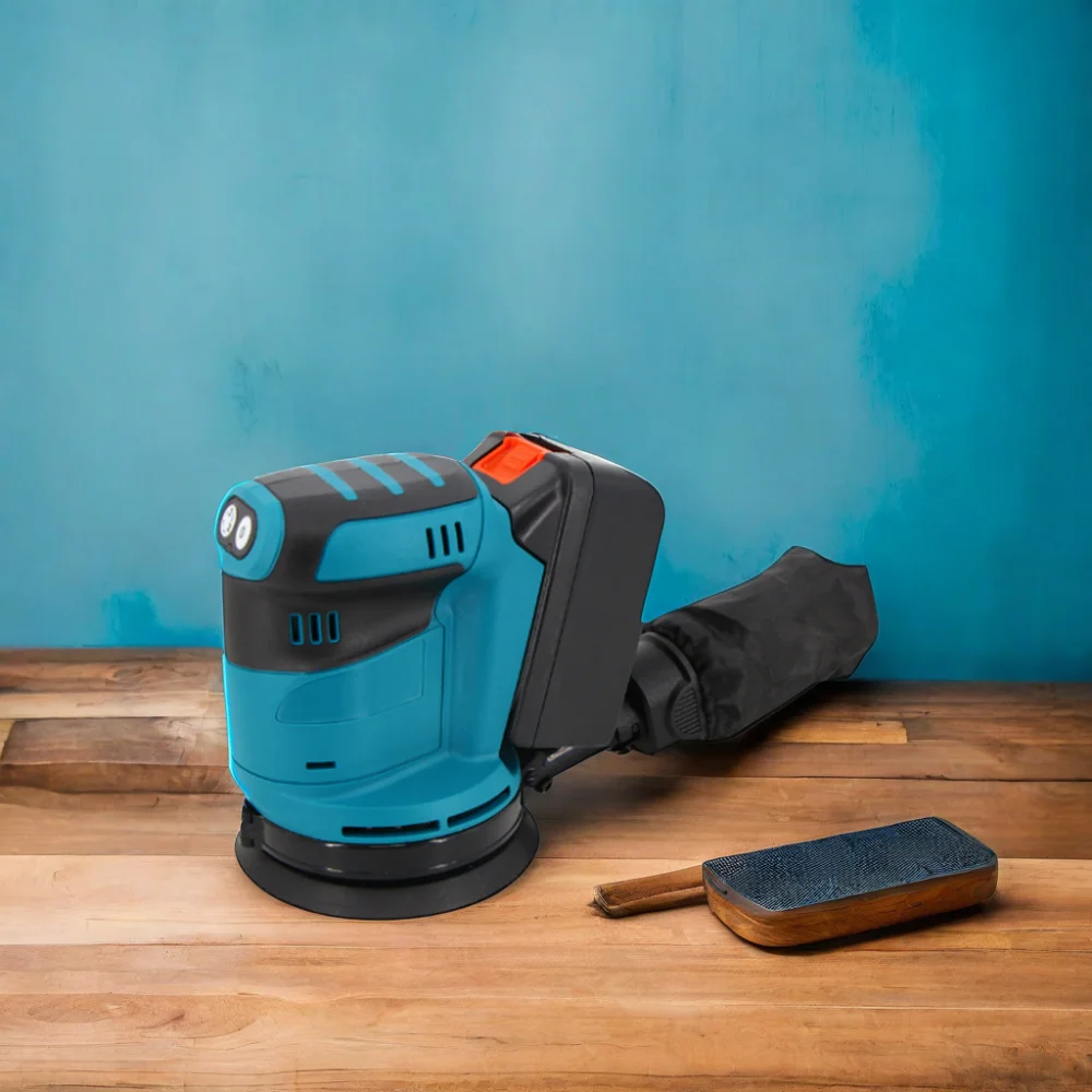 MKT 21V Li-ion Durable Cordless Tools Mouse Sander Mini Hand Grinder Sander Orbital Palm Woodworking Polishing Machine