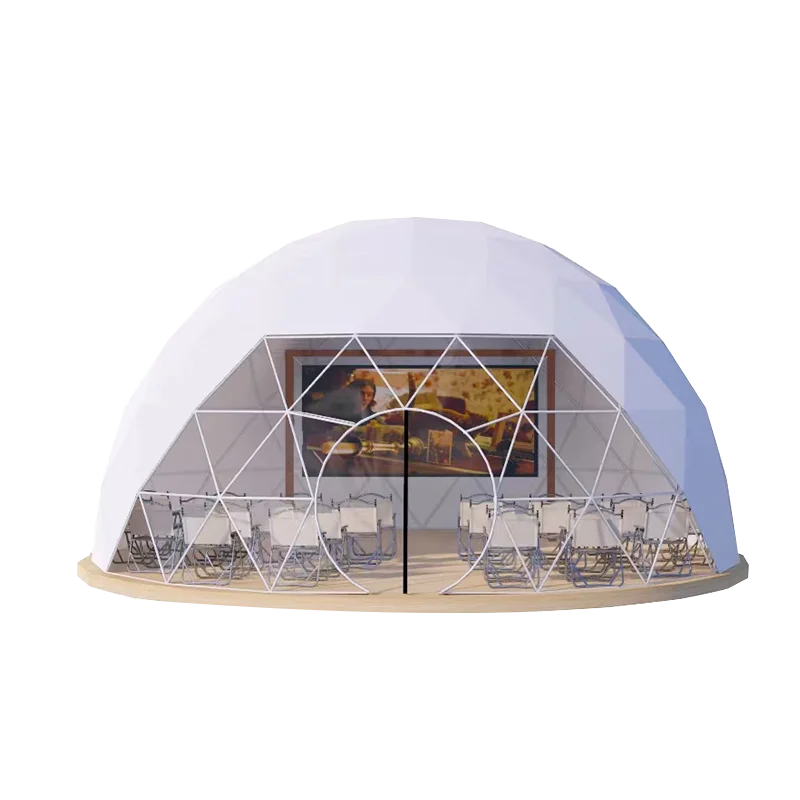 Competitive Price Geo House Canvas Rest Round Dome Tent  Mega Dome Tent