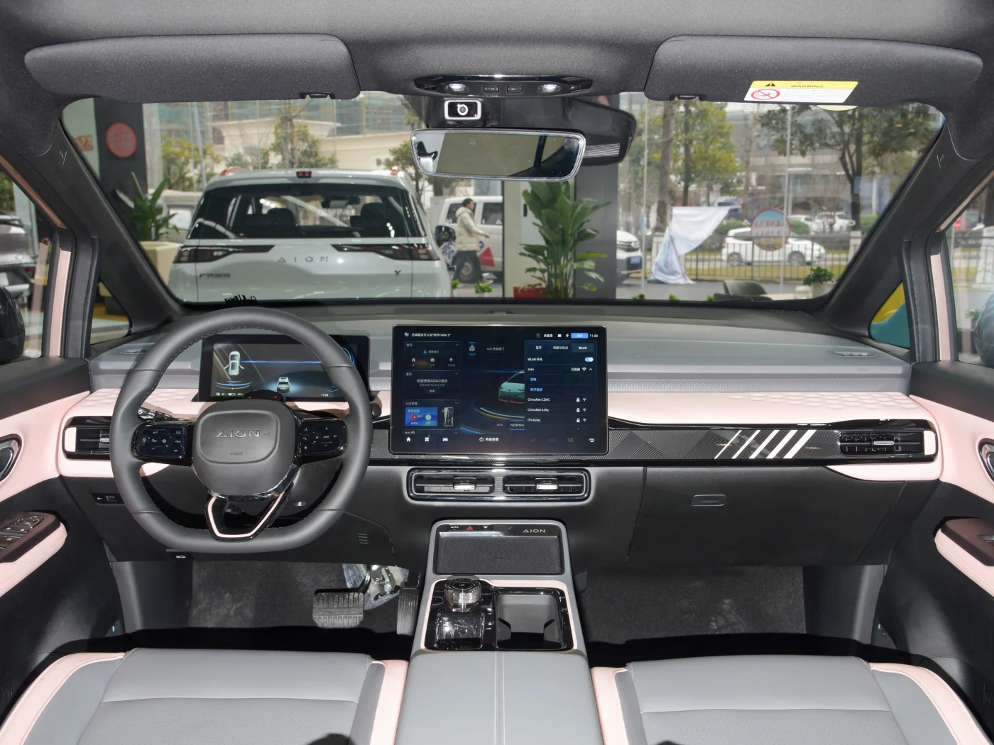 2022 самый популярный розовый Aion Y70 электрический автомобиль/внедорожник с диапазоном охвата 500 км камера 360 градусов Розовый интерьер и Люк