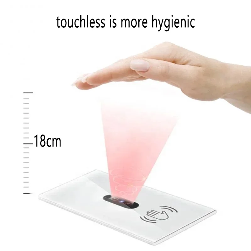 Smartdust New Arrival Touchless Glass Panel High End Switch More Hygienic Sensor Control Hand Wave Light Switch
