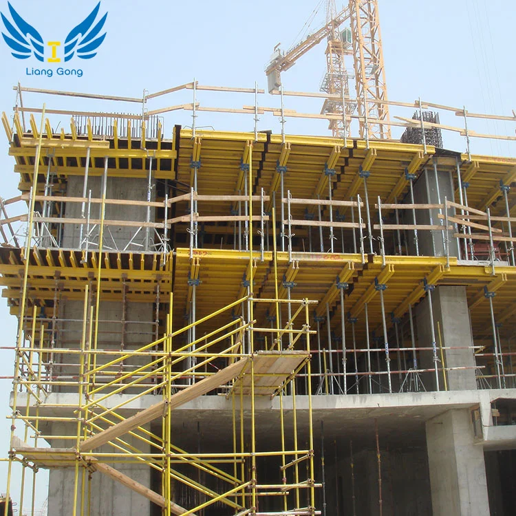 China Manufacturer Lianggong Forming Steel/Timber Beam Slab/Roof Formwork with Scaffolding Prop for Concrete Construction