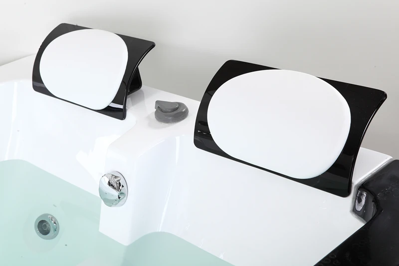 rectangular water jet custom fiberglass tub extra large bathtubs two person massage whirlpool bathtub with tv
