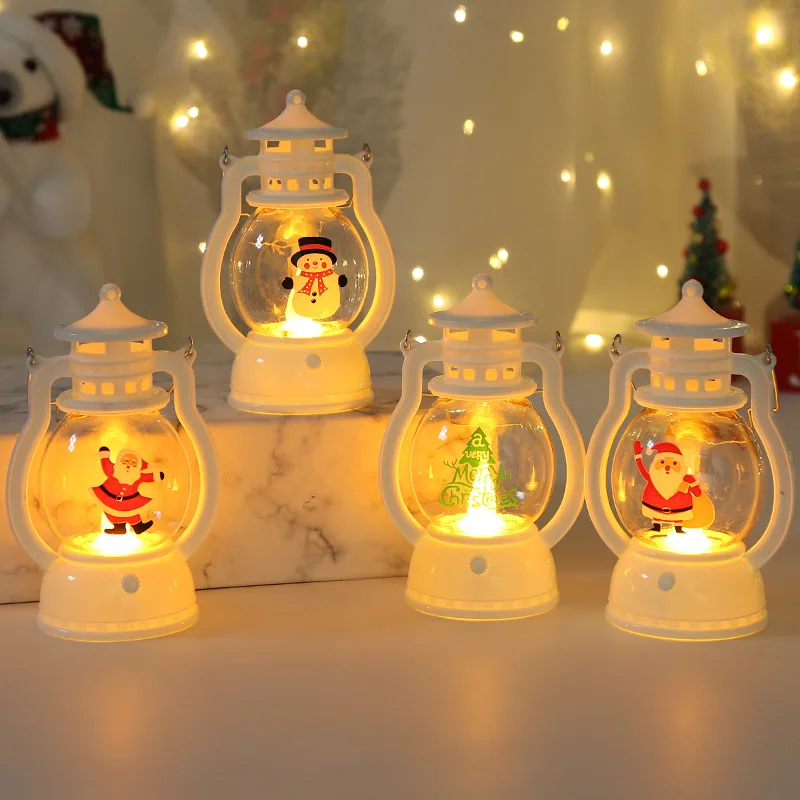 Portable Led Oil Lamp Decoration Lantern Hand-held Small Luminous Lantern Wholesale