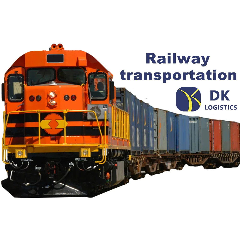 FCL LCL Shipping train and railway transportation From China To  France Germany Europe