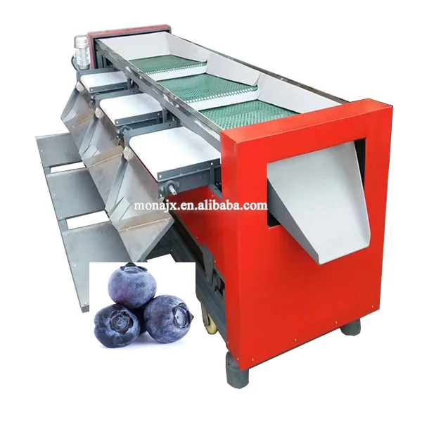 Сортировочная машина для сортировки черники, Размер 3-6 уровней
