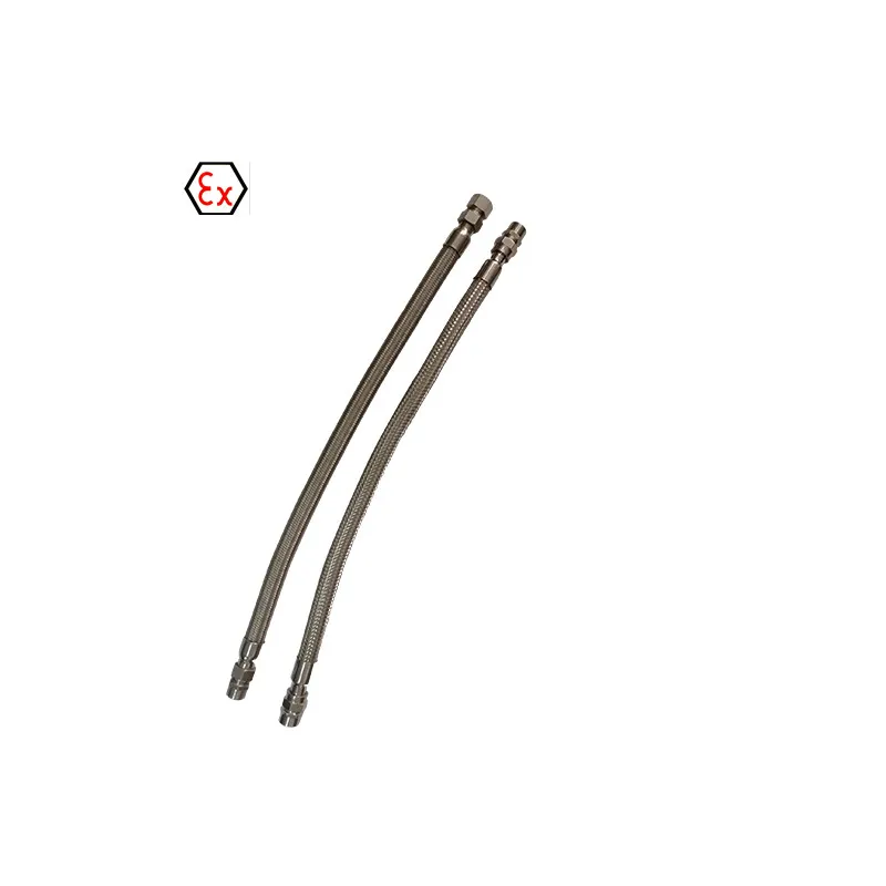 BNG gas station chemical space explosion proo stainless steel 304  braided hose flexible conduit