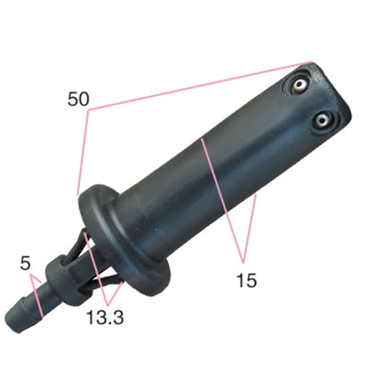 Car Front Windshield Wiper Washer Nozzles for Prelude Spray Jet Kit