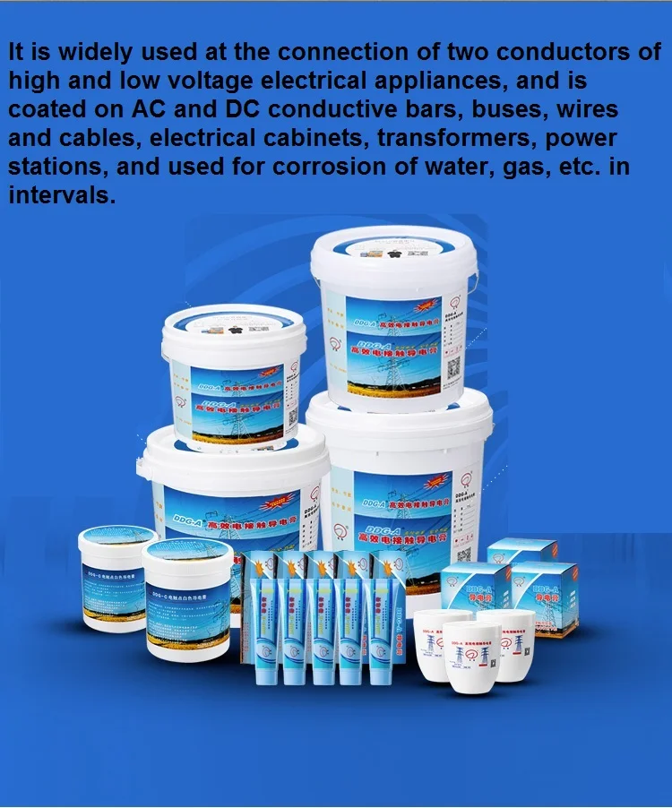 wholesale  long life electric compound grease  conductive graphite paste with different packing have in stock