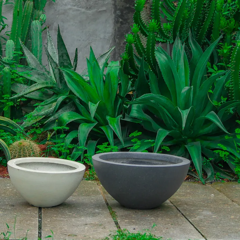 2023 Factory Wholesale High Quality And Reasonable Price Durable Reusable Cement Flowerpot