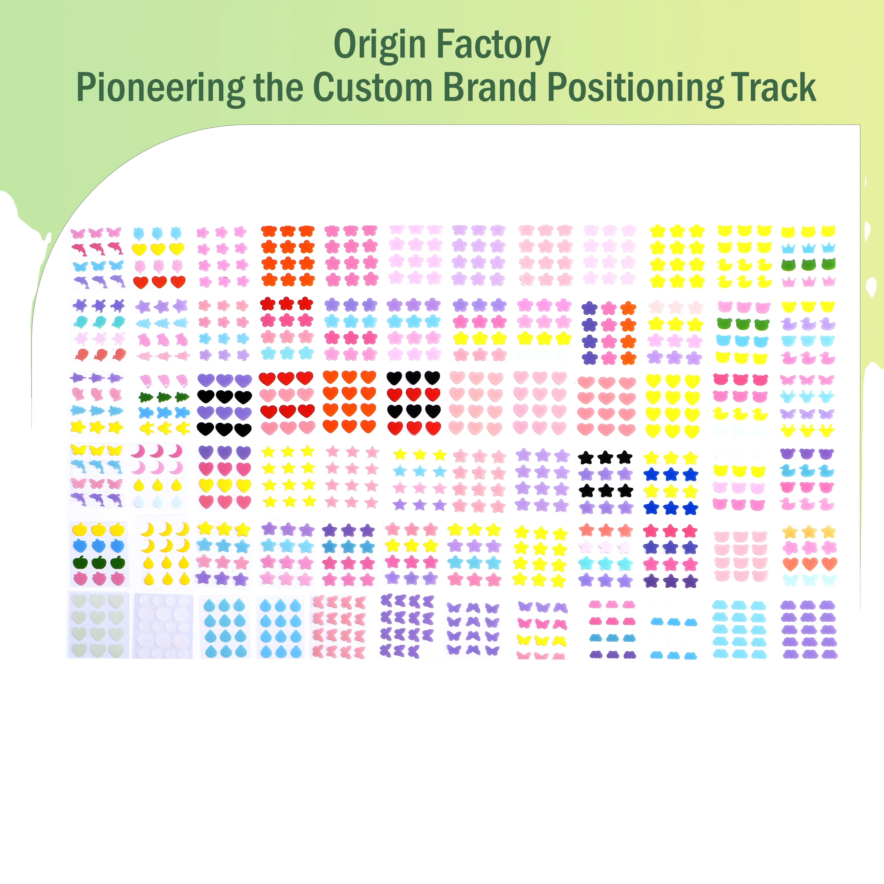 Acne Patch Pimple Patch, Rainbow Star & Heart Shaped Acne Absorbing Cover Patch