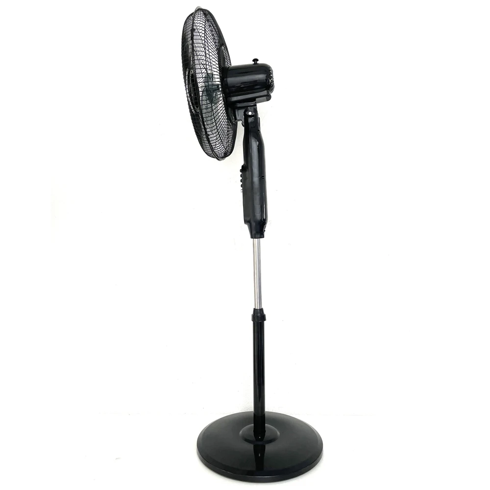 16 Inch Stand Fan 220V-240V 40W Standing Fans Metal Grill Floor Fans Wholesales Factory