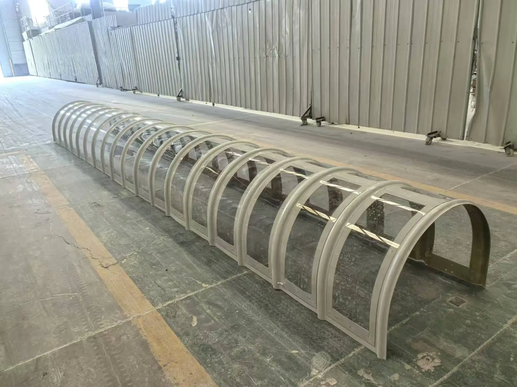 China Factory Direct Sale Cost Effective Conveyor Belt Shield Covers Dust Proof Covers for Belt Conveyor Structure Protection