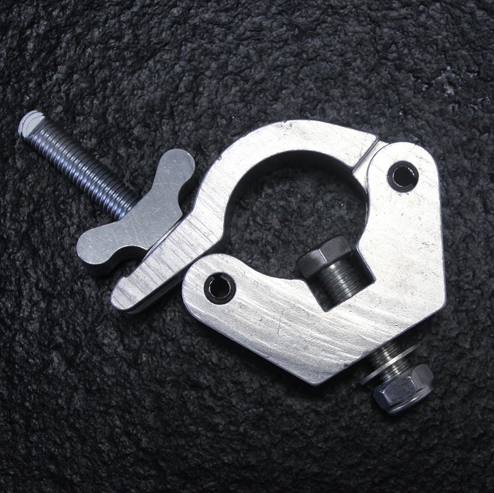2 Inch Truss Bracket Hook Clamp for DJ Projector Par Spotlight Moving Head Light Pole Mount Stage Lighting O-Clamp Mounting