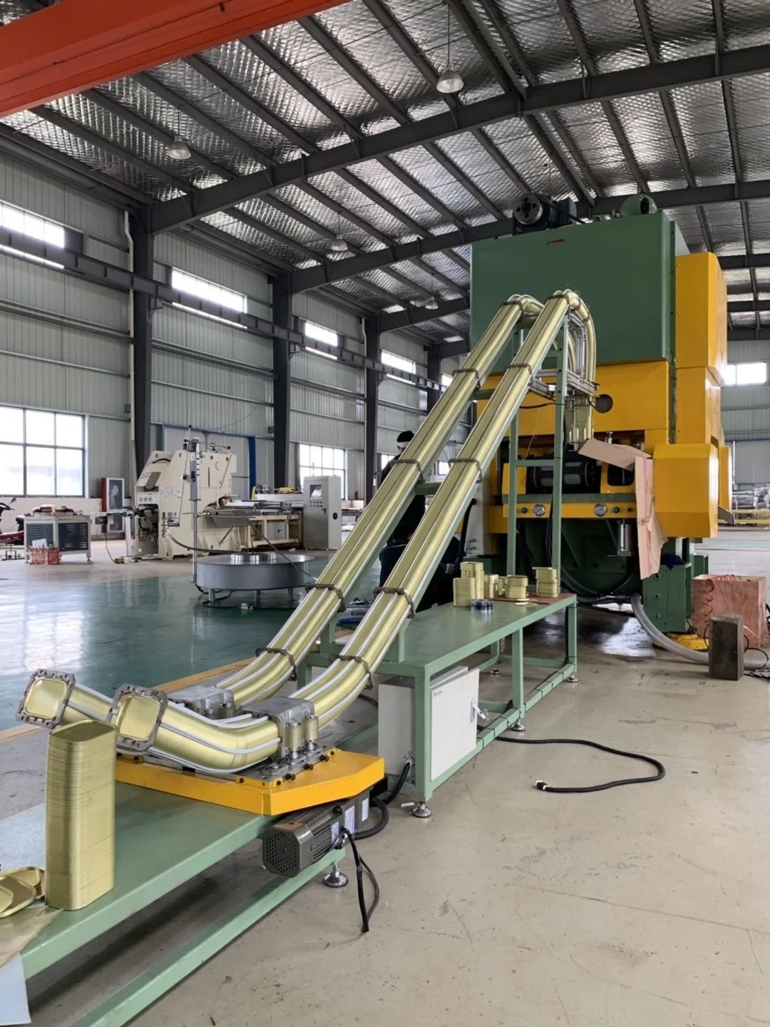 #307 #401  automatic easy open end making machine eoe production to make metal lid